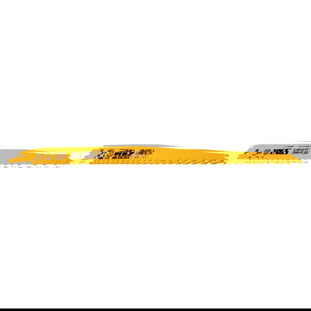 Reciprocating Saw Blades; Blade Material: Bi-Metal ; Blade Length (Inch): 9 ; Blade Width (Decimal Inch): 0.0750 ; Teeth Per Inch: 6 ; Blade Thickness (Decimal Inch): 0.0500 ; Profile Shape: Straight