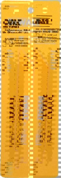 Reciprocating Saw Blade: Bi-Metal