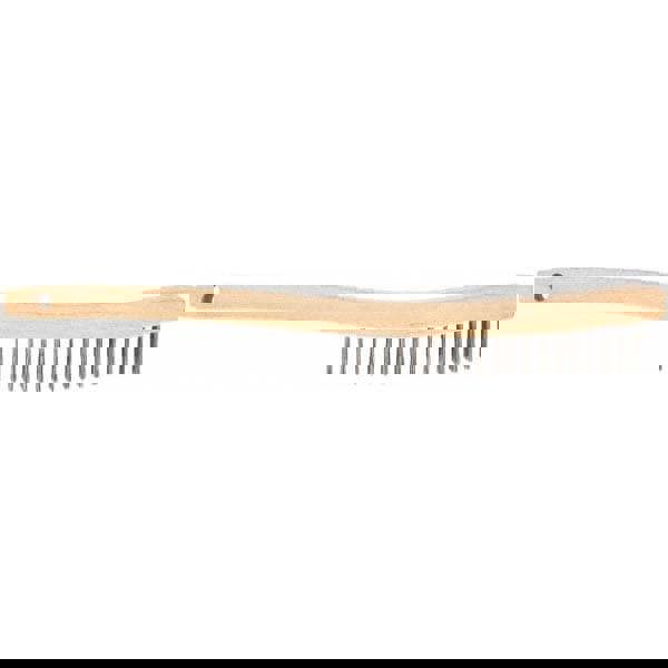 Scratch Brush, 7 Rows, 3 Columns, Steel