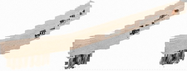 Scratch Brush, 7 Rows, 3 Columns, Stainless Steel