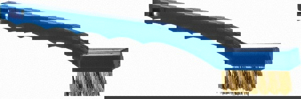 Scratch Brush, 7 Rows, 3 Columns, Brass