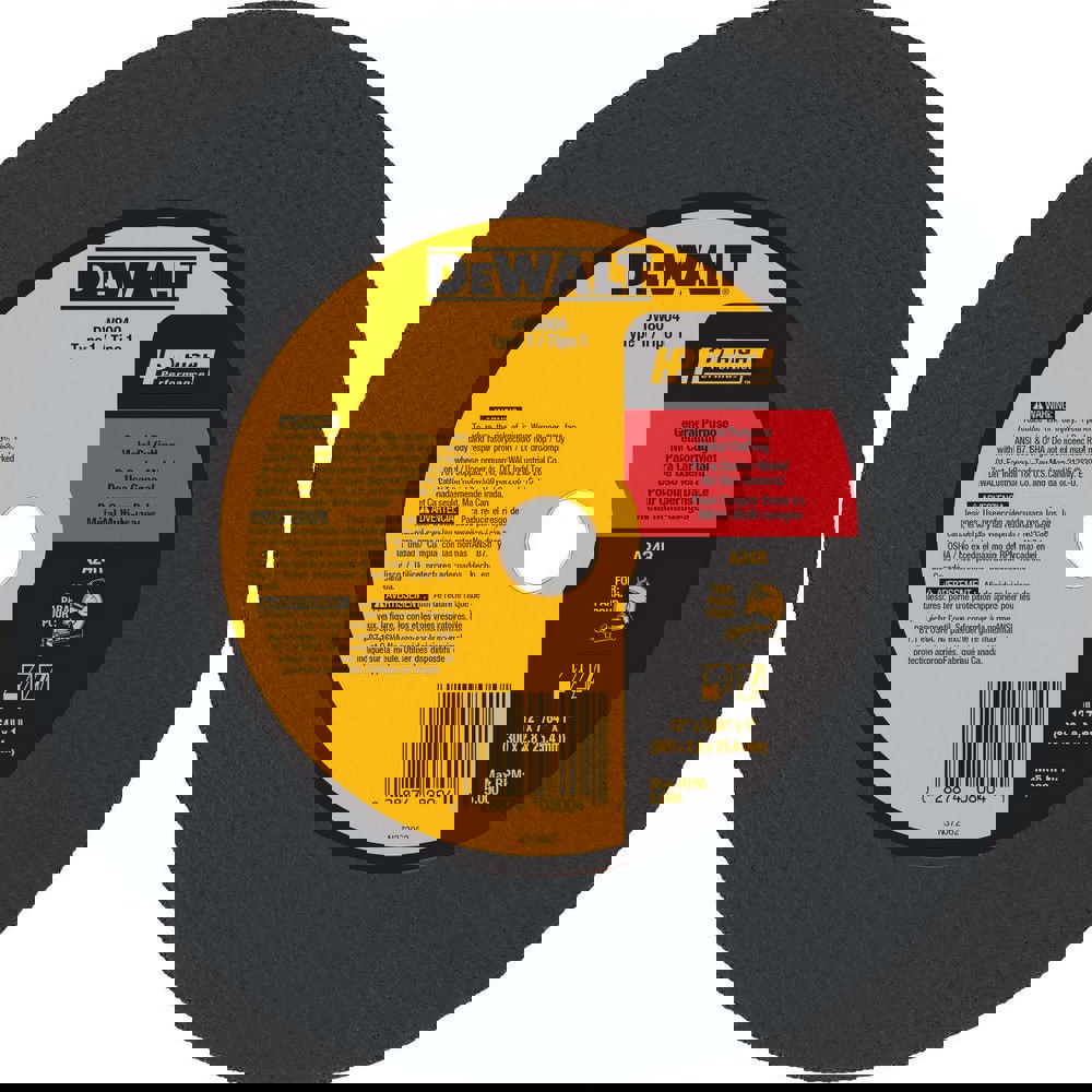 Cut-Off Wheel: Type 1 (01/41), 12