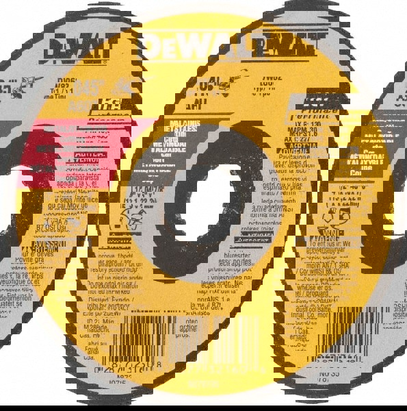 4-1/2X.045X7/8 MTL THIN CUT OFF WHL