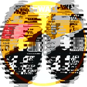 4-1/2X.045X7/8 MTL THIN CUT 5PK