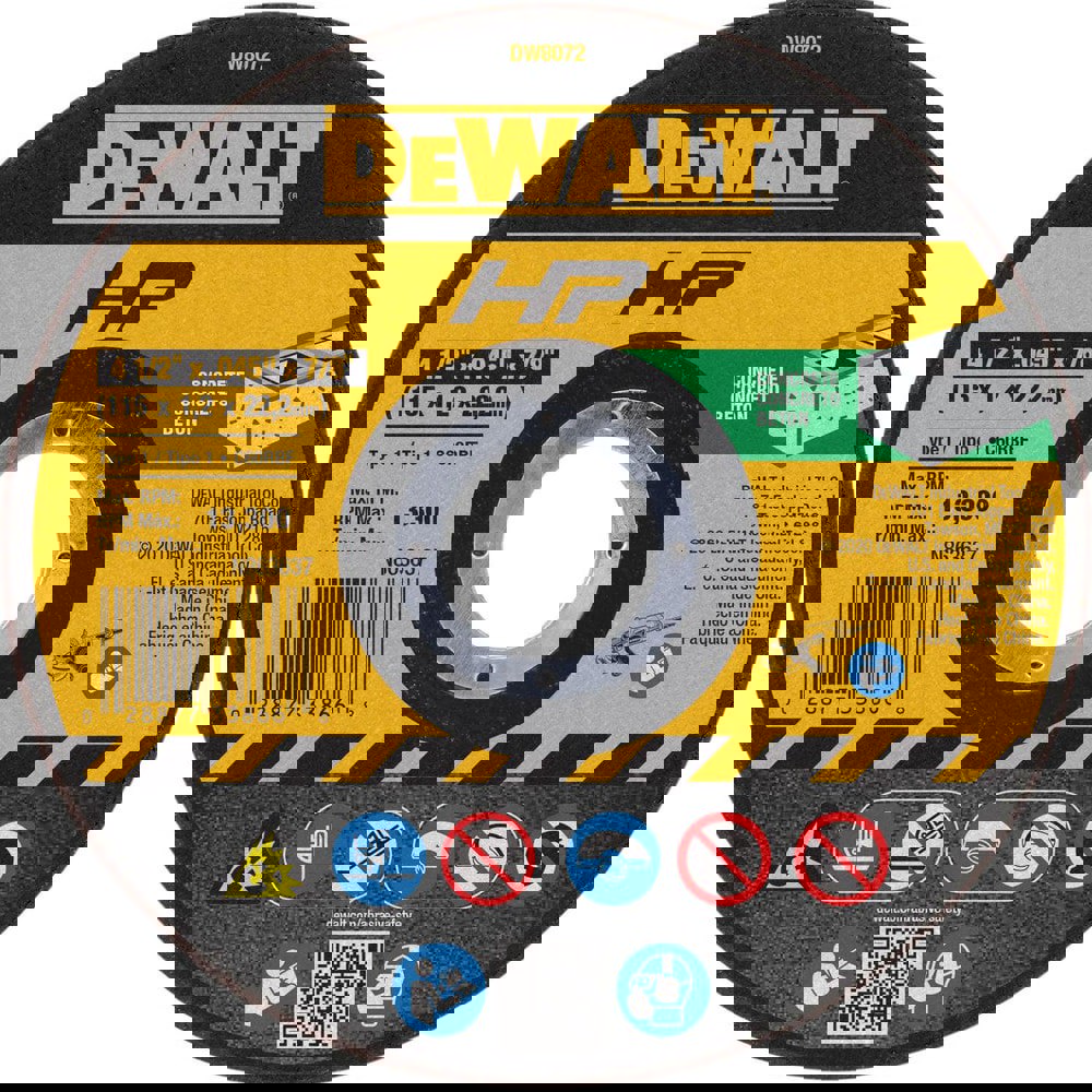 Cut-Off Wheel: Type 1 (01/41), 4-1/2