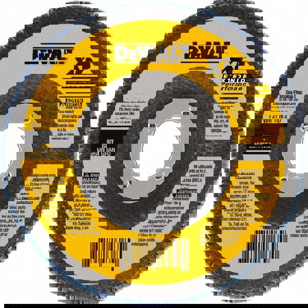 Flap Disc: 5/8-11 Hole, 120 Grit, Zirconia Alumina, Type 29