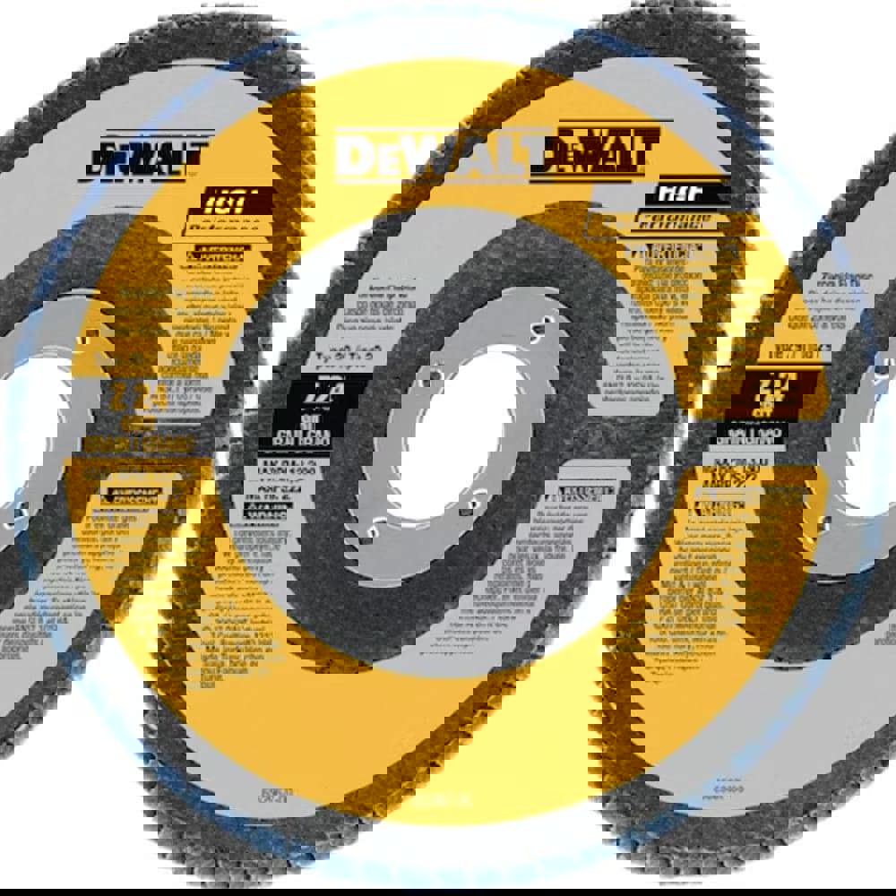 Flap Disc: 5/8-11 Hole, 36 Grit, Zirconia Alumina, Type 29