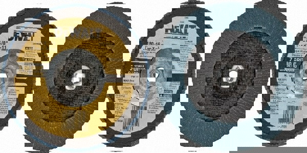 Flap Disc: 5/8-11 Hole, 80 Grit, Zirconia Alumina, Type 29