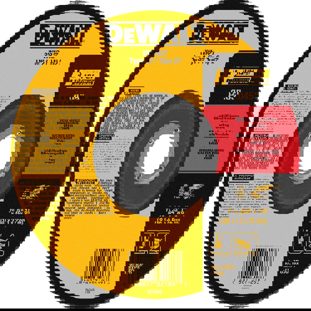 Depressed Grinding Wheel: Type 27, 7
