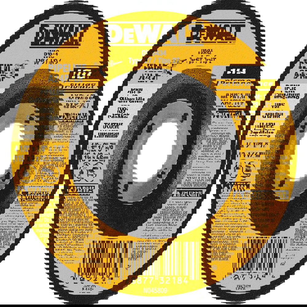 4-1/2X1/8X7/8 CUT/GRIND WHL