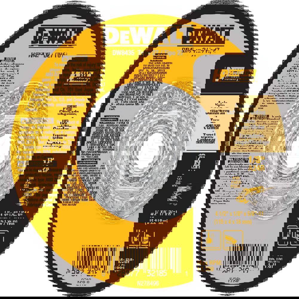 4-1/2 PIPELINE CUT GRIND WHL