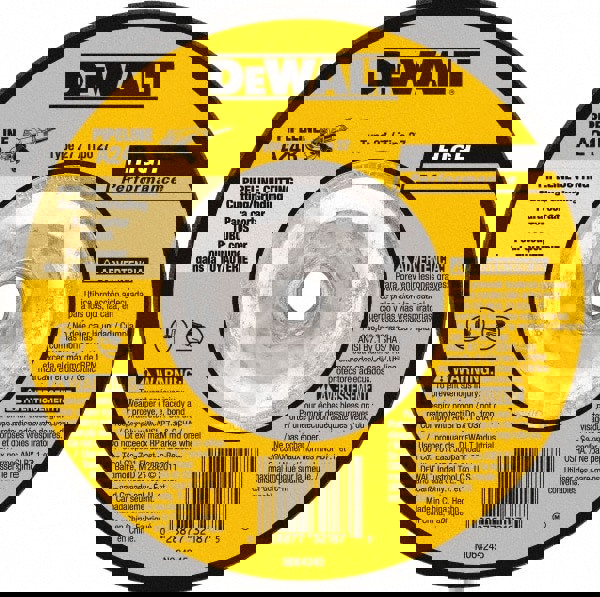 Depressed Grinding Wheel: Type 27, 6