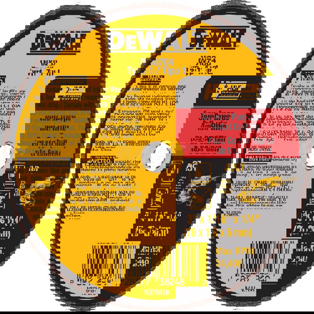 Cut-Off Wheel: Type 1 (01/41), 3