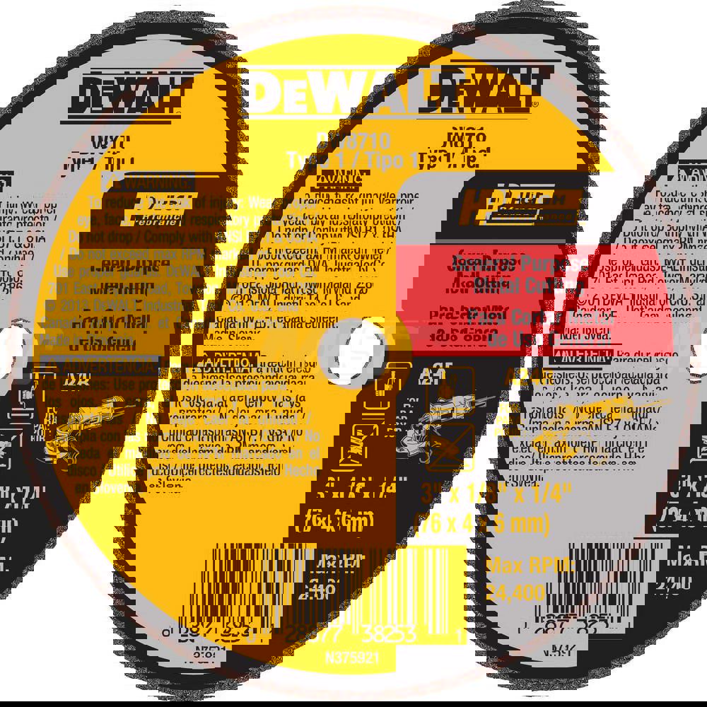 Cut-Off Wheel: Type 1 (01/41), 3