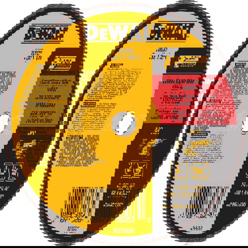 Cut-Off Wheel: Type 1 (01/41), 4