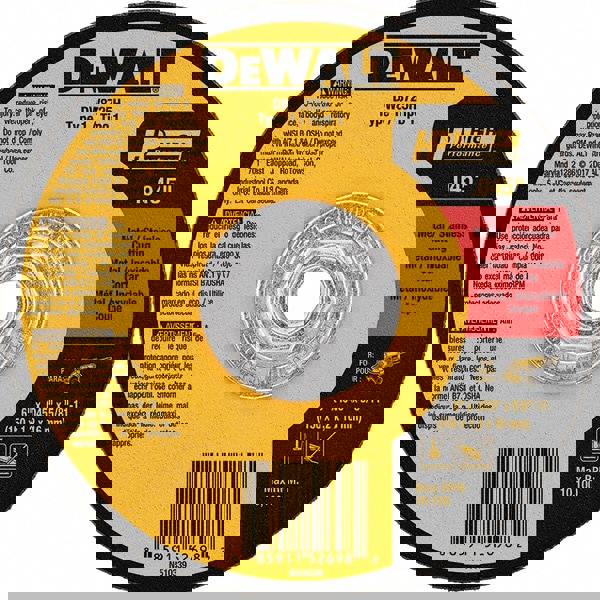 Cut-Off Wheel: Type 1 (01/41), 6