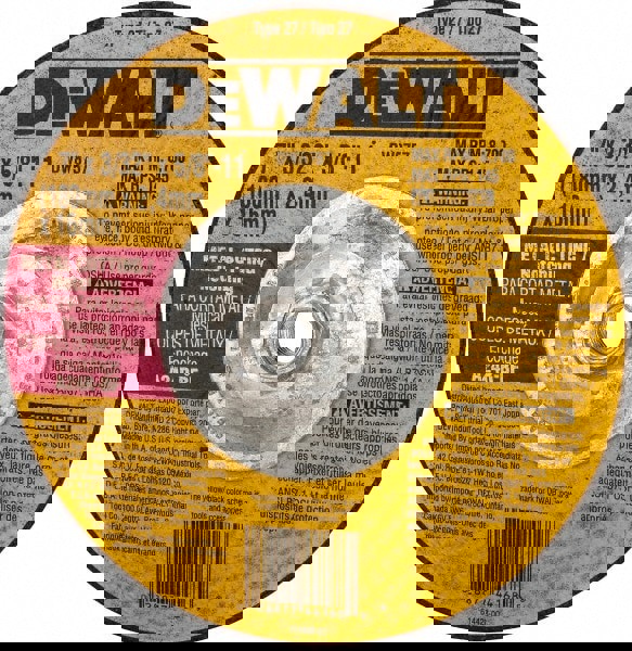 Depressed Grinding Wheel: Type 27 & Type 42, 7