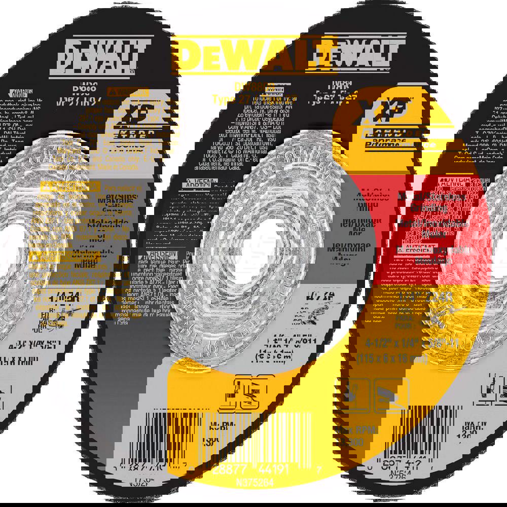 Depressed Grinding Wheel: Type 27, 4-1/2