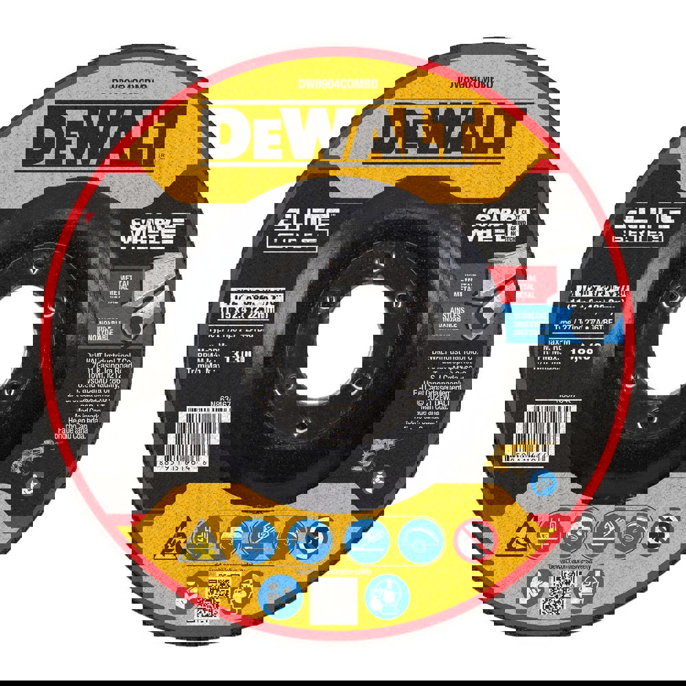 Depressed-Center Wheels; Wheel Diameter (Inch): 4-1/2 ; Wheel Thickness (Decimal Inch): 0.0450 ; Hole Size: 7/8 (Inch); Wheel Type: Type 27 ; Abrasive Material: Zirconia Alumina ; Grit: 46