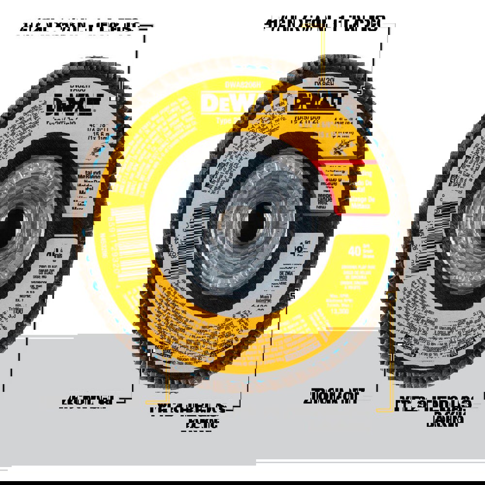 Depressed Center Wheel: Type 29, 4-1/2