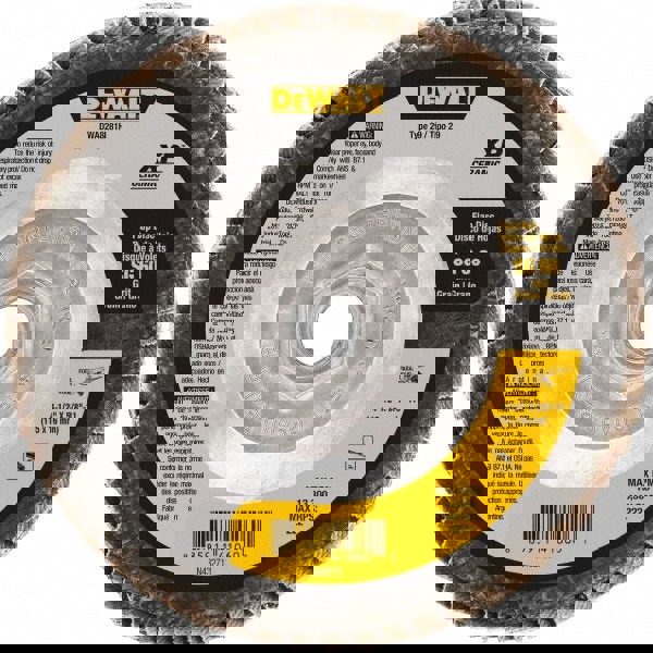 Flap Disc: 5/8-11 Hole, 60 Grit, Ceramic, Type 29