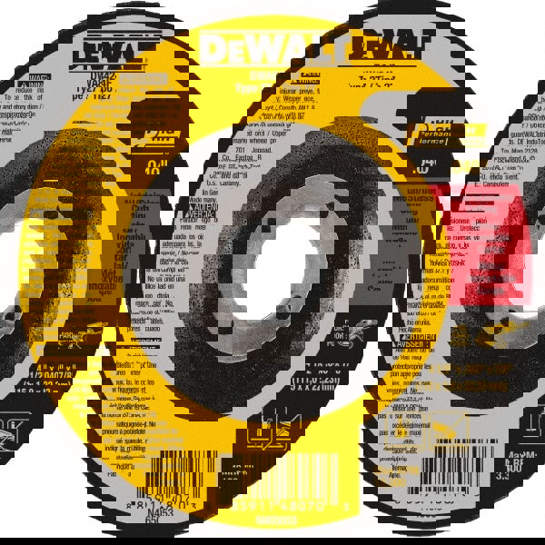 Depressed Grinding Wheel: Type 27, 4-1/2