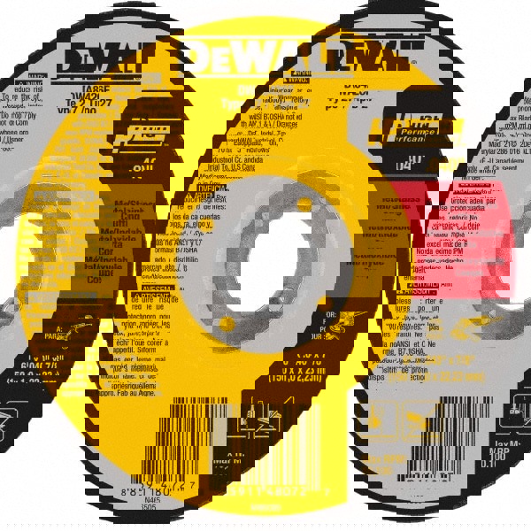 Depressed Grinding Wheel: Type 27, 6