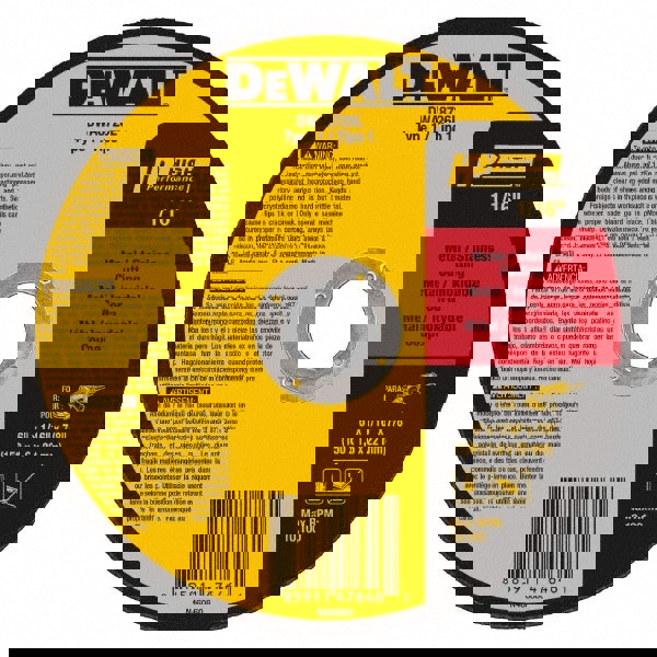 Cut-Off Wheel: Type 1 (01/41), 6
