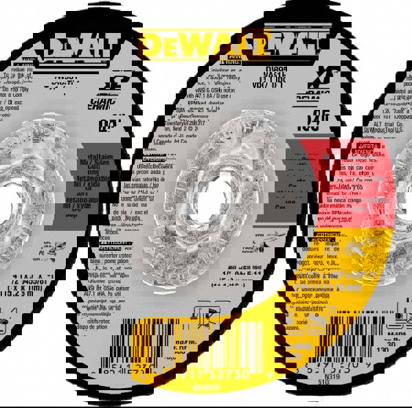 Cut-Off Wheel: Type 1 (01/41), 4-1/2