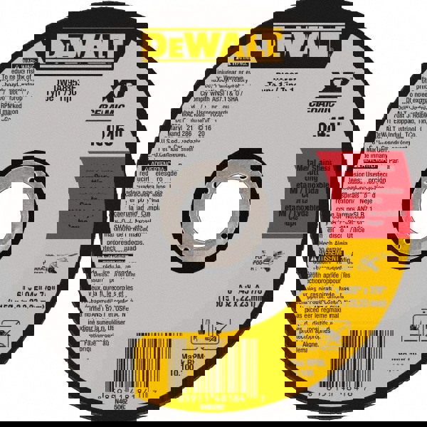 Cut-Off Wheel: Type 1 (01/41), 6