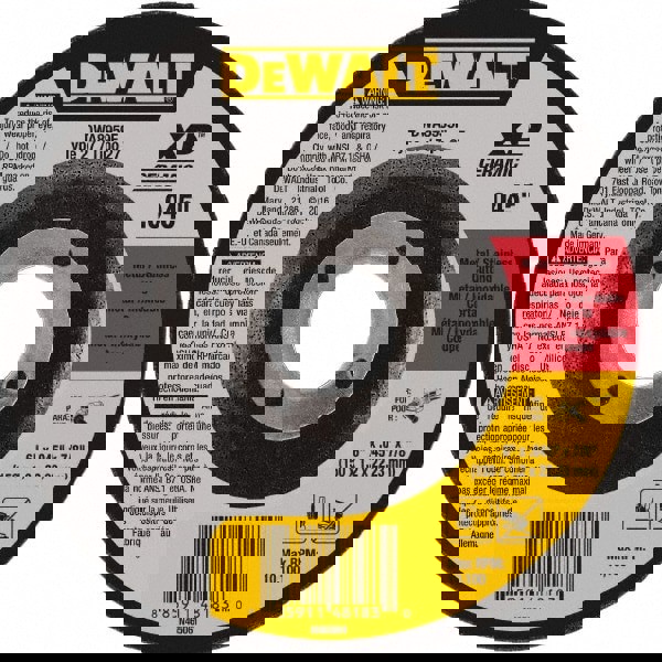 Depressed Grinding Wheel: Type 27, 6