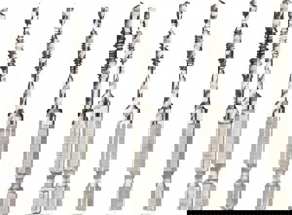 Combination Drill & Tap Sets; Minimum Thread Size: #8-32 in ; Maximum Thread Size: 1/4-20 in ; Thread Standard: UNC ; Number Of Flutes: 2.0 ; Material: Carbon Steel ; Number Of Pieces: 5