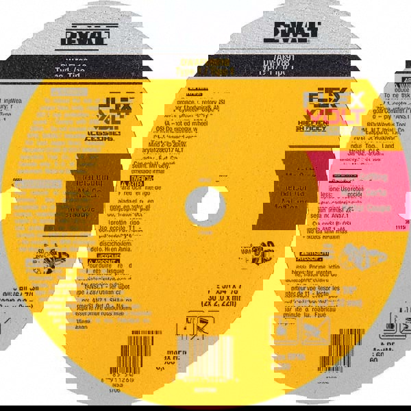 Cut-Off Wheel: Type 1 (01/41), 9