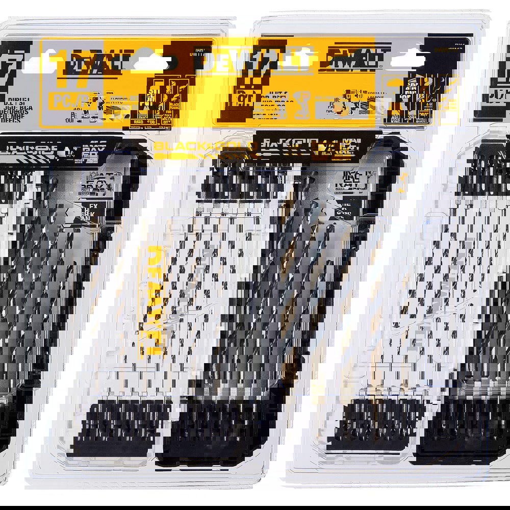 Drill Bit Set: Hex Shank Drill Bits, Steel