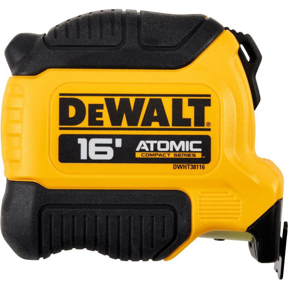 Tape Measures; Length Ft.: 16.000 ; Graduation (Feet): 1/16 ; Blade Material: Mylar Polyester Film ; Standout Length (Feet): 13.00 ; Case Type: Closed ; Rewind Type: Automatic