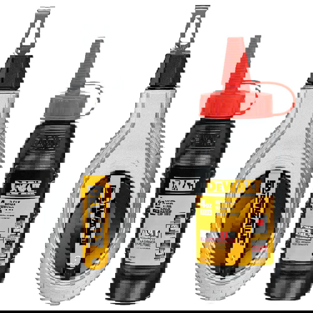 Chalk Line Reels; Type: Compact ; Line Length: 100ft ; Chalk Capacity: 4 ; Chalk Color: Red ; Case Color: Silver ; Line Material: Polymer