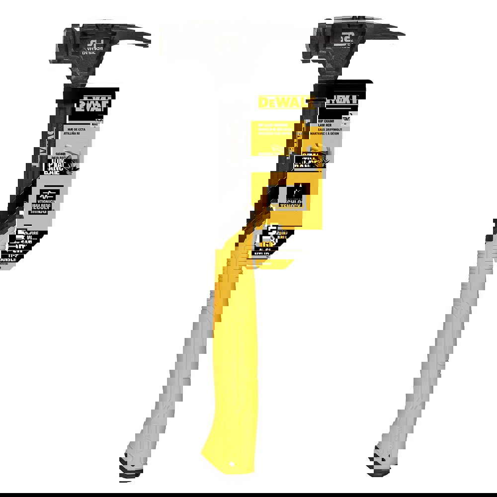 Nail & Framing Hammers; Claw Style: Straight; Head Weight (Lb): 1.25 lb; Head Weight (Oz): 20 oz; Handle Material: Steel; Face Surface: Smooth; Handle Color: Yellow; Black; Grip Style: Ergonomic; Replaceable Handle: No; Tether Style: Not Tether Capable; F