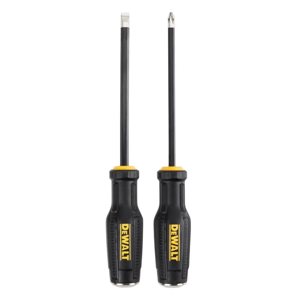 Screwdriver Sets; Screwdriver Types Included: Phillips; Slotted ; Container Type: None ; Tether Style: Not Tether Capable ; Finish: Black Chrome Plated ; Number Of Pieces: 2 ; Insulated: No