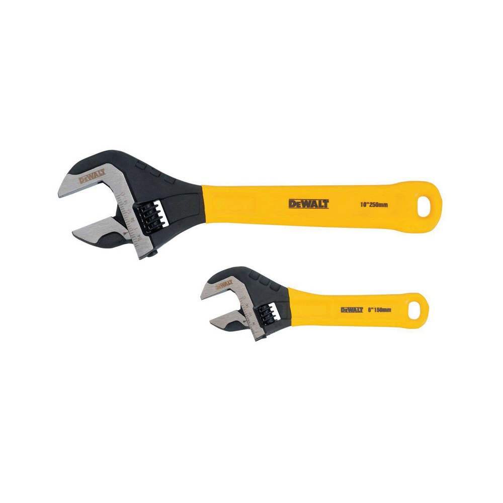 Wrench Sets; Set Type: Adjustable Wrench Set ; System Of Measurement: Inch ; Size Range: 1/4 in - 1 in ; Container Type: None ; Material: Steel ; Finish Coating: Polished Chrome