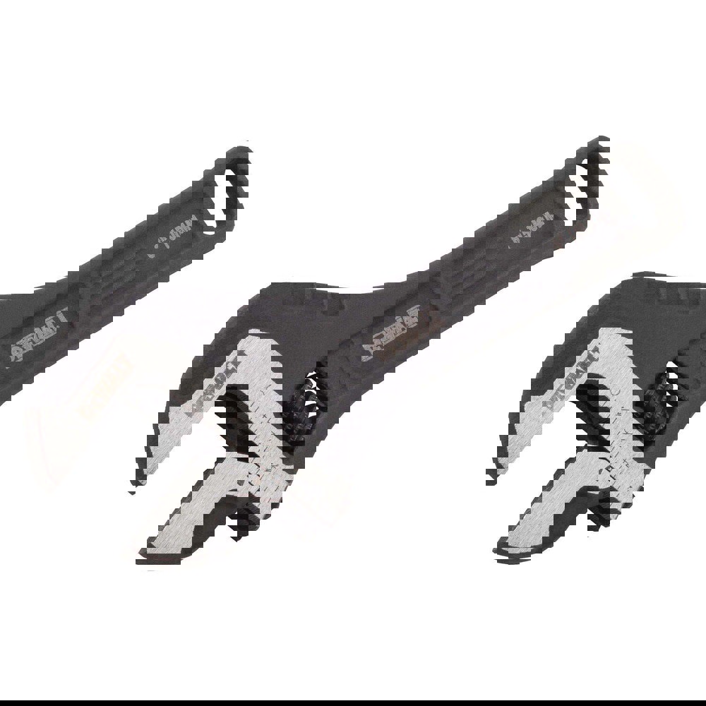 Adjustable Wrenches; Overall Length (Inch): 6 ; Finish: Black ; Handle Type: Plain ; Measuring Scale: Yes ; Jaw Capacity (Inch): 15/16 ; Ratcheting: No