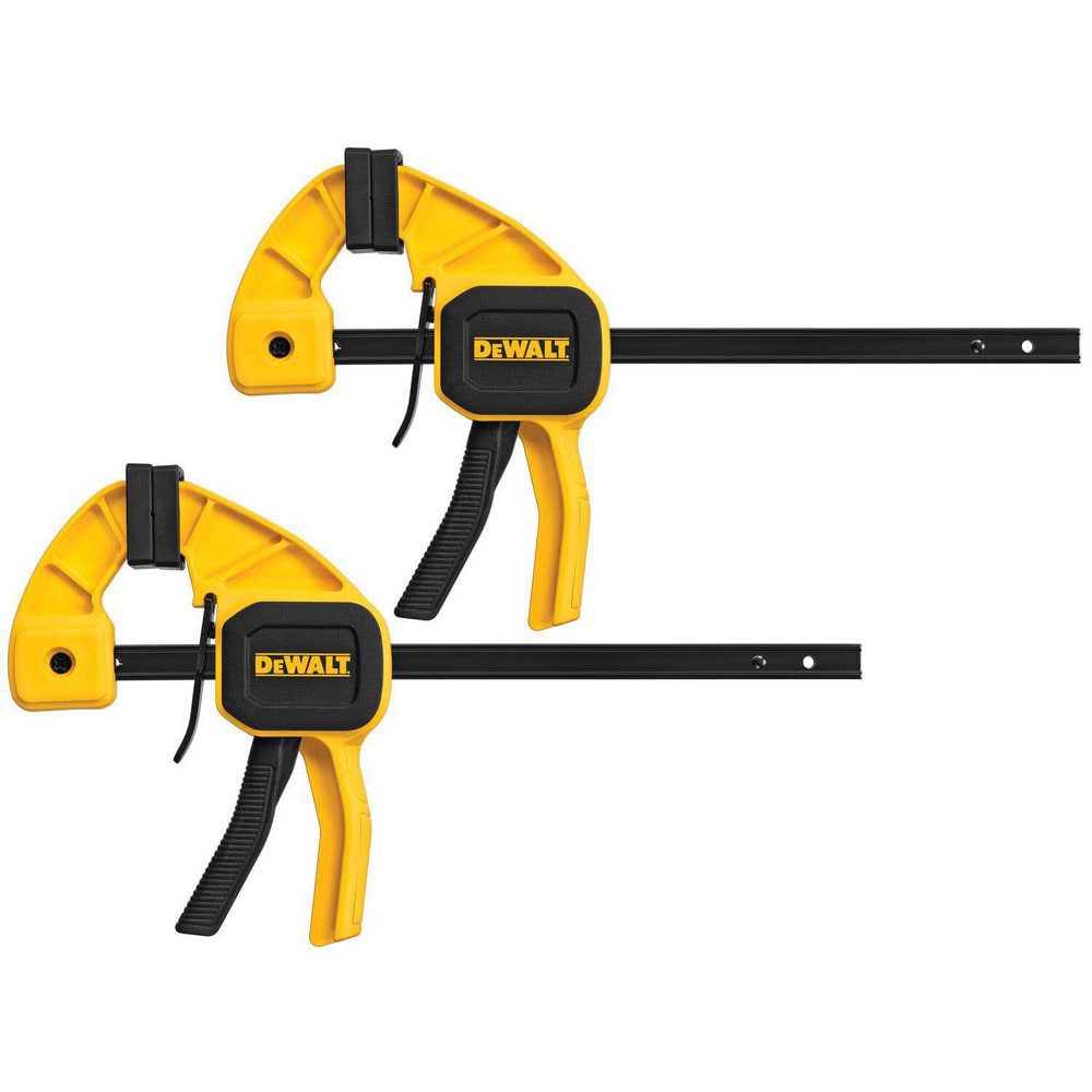 Bar Clamps; Maximum Capacity (Inch): 6 ; Clamping Pressure (Lb.): 200.00 ; Overall Length (Inch): 6 ; Throat Depth (Inch - 0 Decimals): 3 ; Includes: 2 Trigger Clamps ; UNSPSC Code: 27112103