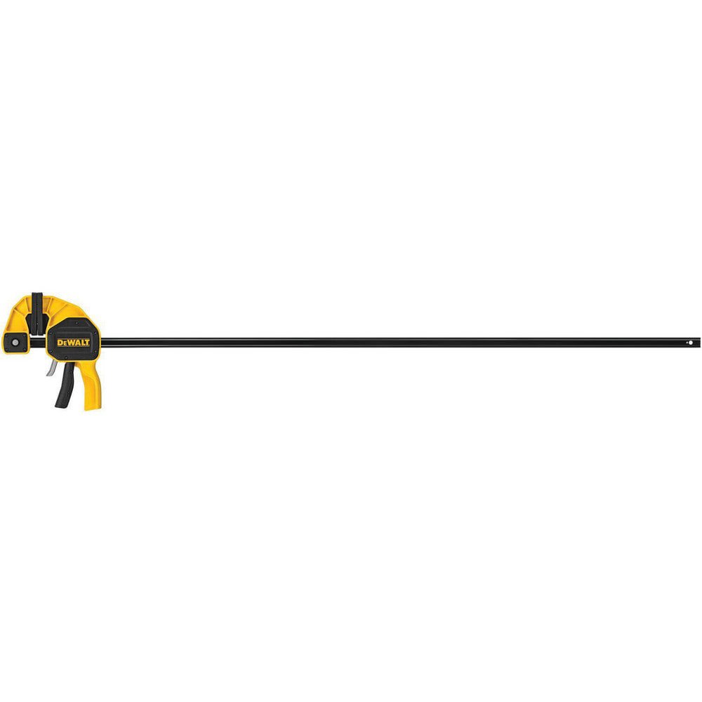 Bar Clamps; Maximum Capacity (Inch): 50 ; Clamping Pressure (Lb.): 600.00 ; Overall Length (Inch): 50 ; Throat Depth (Inch - 0 Decimals): 3-3/4 ; Includes: 1-Trigger Clamp ; UNSPSC Code: 27112103