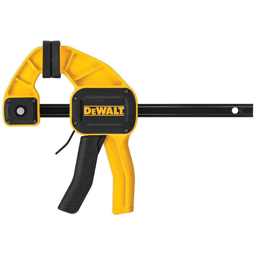 Bar Clamps; Maximum Capacity (Inch): 6 ; Clamping Pressure (Lb.): 300.00 ; Overall Length (Inch): 6 ; Throat Depth (Inch - 0 Decimals): 3-1/4 ; Includes: 1-Trigger Clamp ; UNSPSC Code: 27112103