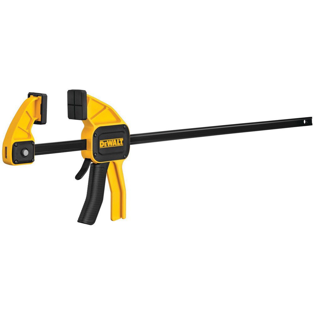 Bar Clamps; Maximum Capacity (Inch): 24 ; Clamping Pressure (Lb.): 300.00 ; Overall Length (Inch): 24 ; Throat Depth (Inch - 0 Decimals): 3-1/4 ; Includes: 1-Trigger Clamp ; UNSPSC Code: 27112103