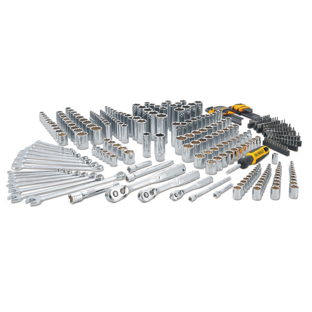 Combination Hand Tool Sets; Set Type: Mechanic's Tool Set ; Number Of Pieces: 341 ; Measurement Type: Inch & Metric ; Container Type: Tray