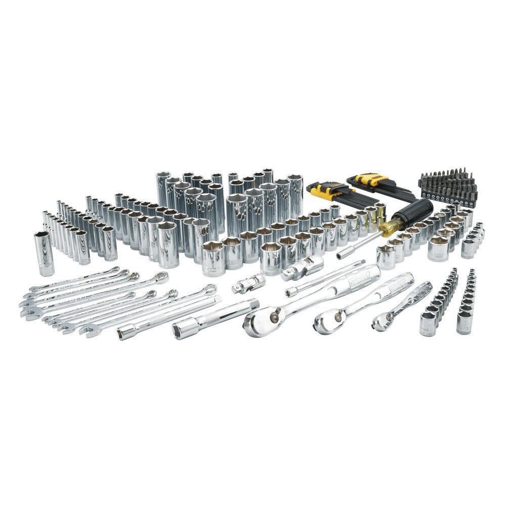 Combination Hand Tool Sets; Set Type: Mechanics Tool Set ; Tool Type: Mechanic Sets ; Number Of Pieces: 226 ; Measurement Type: Fractional Inch ; Tool Finish: Chrome ; Container Type: Toolbox