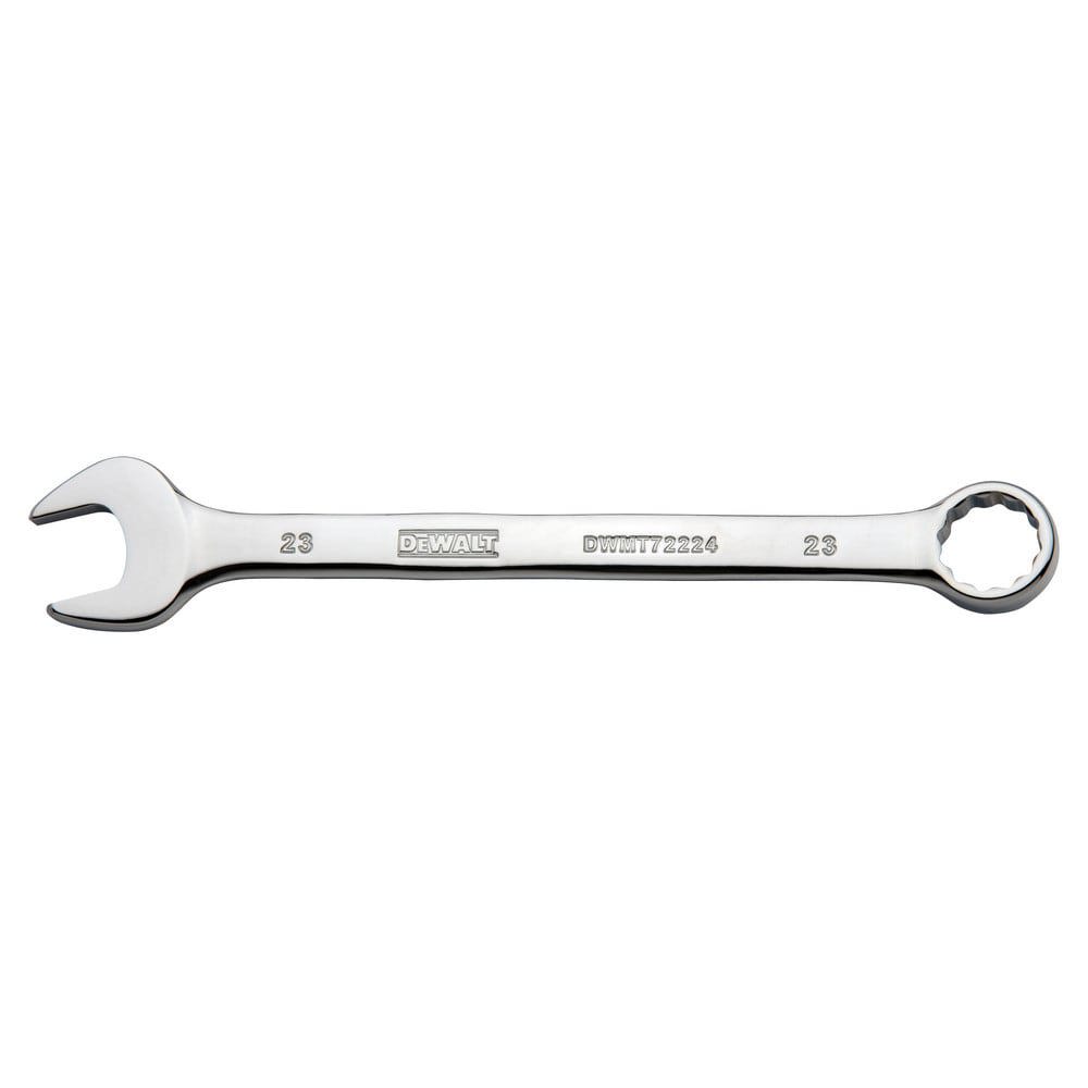 Combination Wrenches; Size (mm): 23 ; Finish: Polished Chrome ; Head Type: Combination ; Handle Type: Straight ; Material: Steel ; Overall Length (Inch): 13