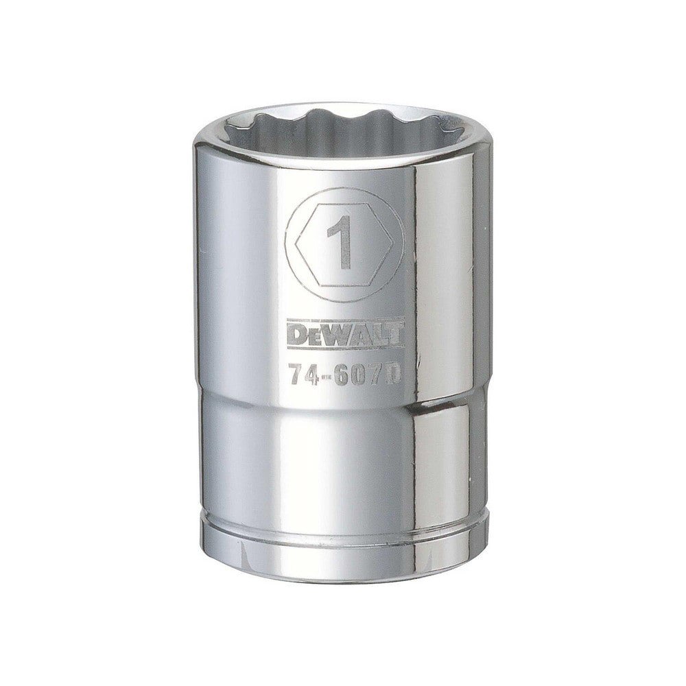 Hand Sockets; Socket Type: Standard ; Socket Size (Inch): 1 ; Drive Size: 3/4 ; Drive Style: Hex ; Number Of Points: 12 ; Overall Length (Inch): 2-1/16