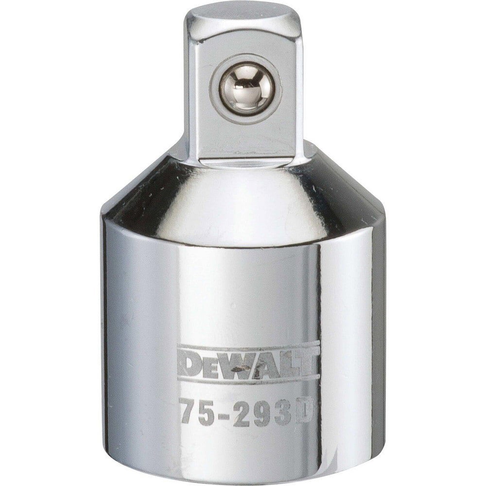 Socket Adapters & Universal Joints; Adapter Type: Reducer ; Male Size: 1/2 ; Female Size: 1/4 ; Male Drive Style: Hex ; Overall Length (Inch): 2-1/8 ; Female Drive Style: Hex