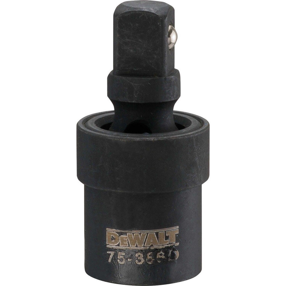 Socket Adapters & Universal Joints; Joint Type: Impact Universal ; Male Size: 1/2 ; Female Size: 1/2 ; Maximum Operating Angle: 35 ; Overall Length (Inch): 2-7/16 ; Finish: Chrome
